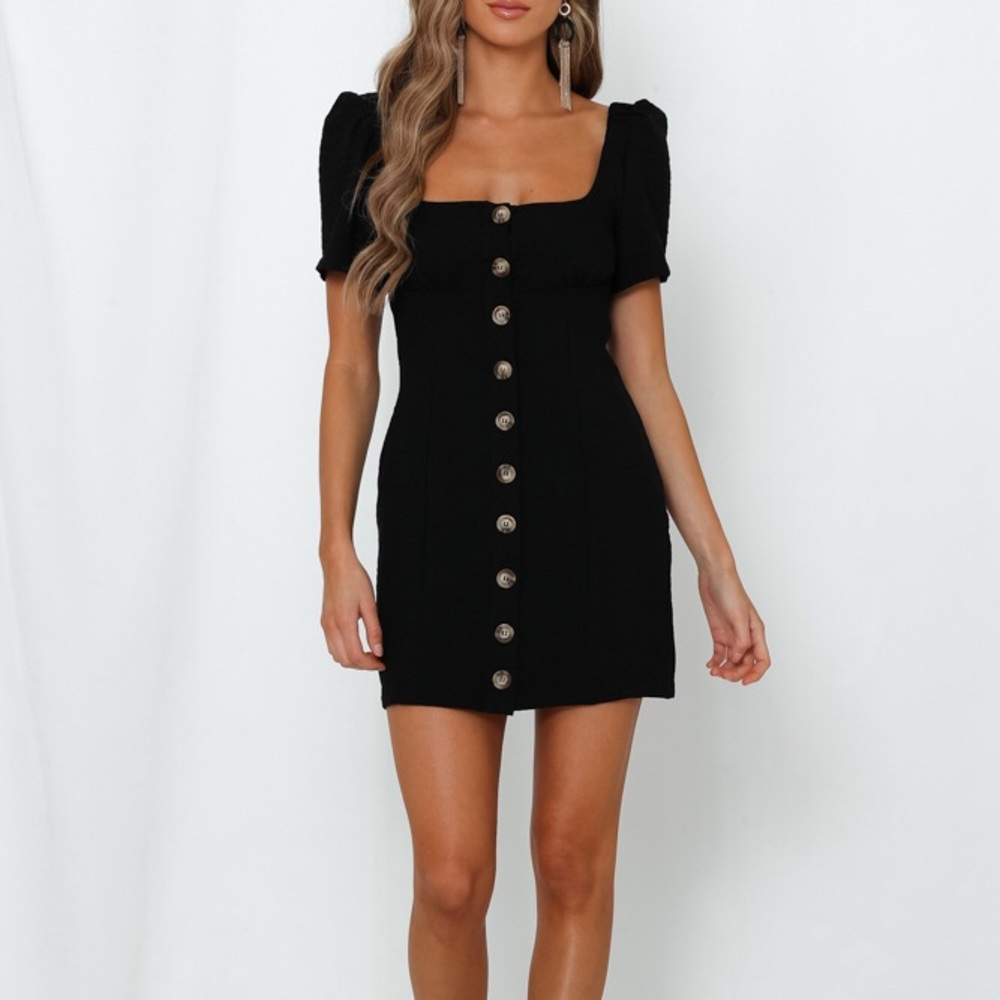 *NWOT* Hello Molly Bless the Rain Dress Black